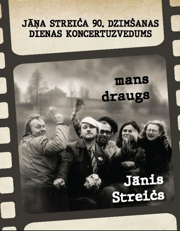 Preiļos 19. septembrī izskanēs “Mans draugs Jānis Streičs”