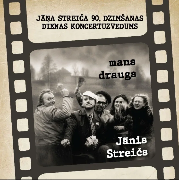 Preiļos 19. septembrī izskanēs “Mans draugs Jānis Streičs”